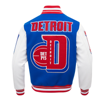 NBA Detroit Pistons Mashup Rib Wool Varsity Jacket