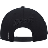 Pro Standard Hat Detroit Tigers Triple Black Wool Snapback Hat 198530736497