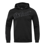 Pro Standard Hoodie Detroit Tigers Triple Black Logo Hoodie
