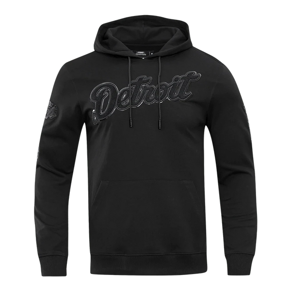 Pro Standard Hoodie Detroit Tigers Triple Black Logo Hoodie