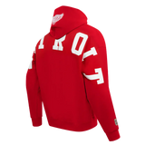 Pro Standard Hoodie NHL Detroit Red Wings Wingspan Men's Drop Shoulder Fleece Pullover Hoodie