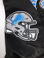 Pro Standard Jacket Detroit Lions Black Satin Varsity Jacket