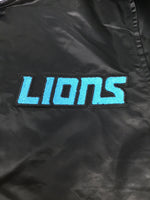 Pro Standard Jacket Detroit Lions Black Satin Varsity Jacket