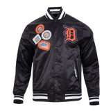 Pro Standard Jacket MLB Detroit Tigers DIY Pick Stitch Men's Rib Satin Jacket
