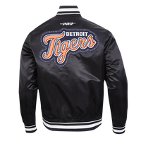 Pro Standard Jacket MLB Detroit Tigers DIY Pick Stitch Men's Rib Satin Jacket