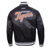 Pro Standard Jacket MLB Detroit Tigers DIY Pick Stitch Men's Rib Satin Jacket