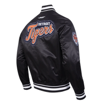 Pro Standard Jacket MLB Detroit Tigers DIY Pick Stitch Men's Rib Satin Jacket