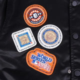 Pro Standard Jacket MLB Detroit Tigers DIY Pick Stitch Men's Rib Satin Jacket