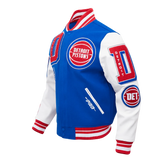 Pro Standard Jacket NBA Detroit Pistons Mashup Rib Wool Varsity Jacket
