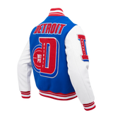 Pro Standard Jacket NBA Detroit Pistons Mashup Rib Wool Varsity Jacket