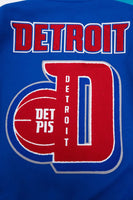 Pro Standard Jacket NBA Detroit Pistons Mashup Rib Wool Varsity Jacket