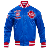 Pro Standard Jacket NBA Detroit Pistons Retro Classic Men's Rib Satin Jacket
