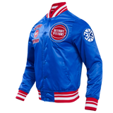 Pro Standard Jacket NBA Detroit Pistons Retro Classic Men's Rib Satin Jacket