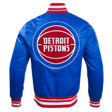 Pro Standard Jacket NBA Detroit Pistons Retro Classic Men's Rib Satin Jacket