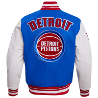 Pro Standard Jacket NBA Detroit Pistons Retro Classic Men's Rib Wool Varsity Jacket