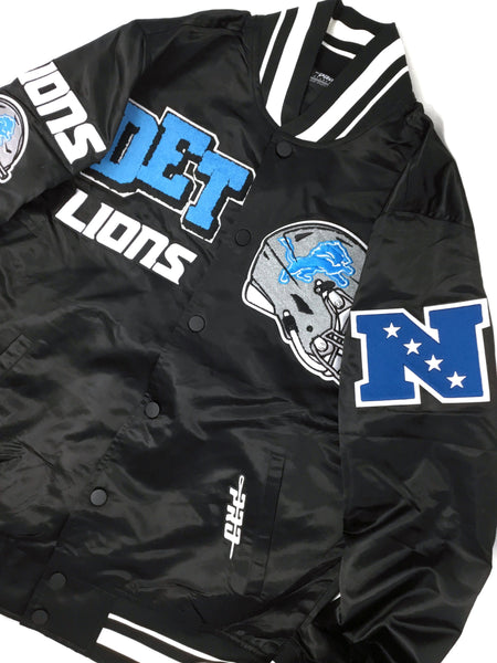 Pro Standard Jacket NFL Detroit Lions Mashup Men's Rib Satin Jacket