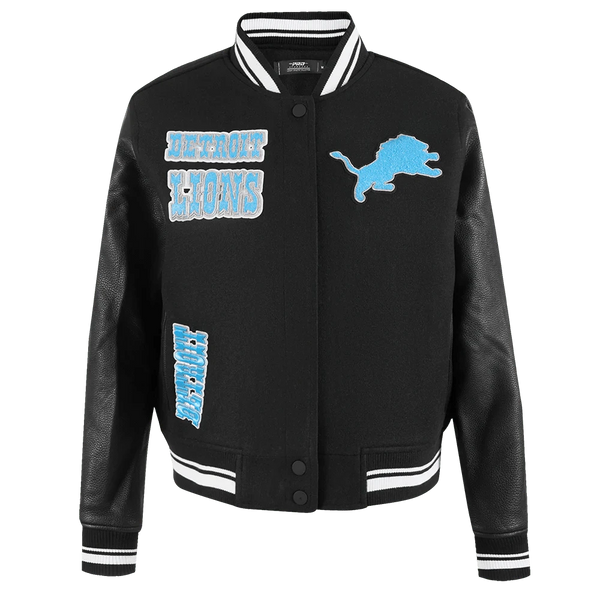 Pro Standard Jacket NFL Detroit Lions Retro Classic Women's Rib Wool Varsity Jacket