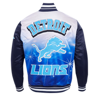 Pro Standard Jacket NFL Detroit Lions Sublimated Men's Satin Jacket - Midnight Sky
