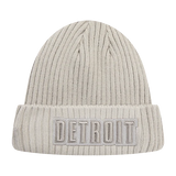 Pro Standard Knit Cap Detroit Lions Neutral Beanie - Taupe 197811717767
