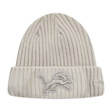 Pro Standard Knit Cap Detroit Lions Neutral Beanie - Taupe 197811717767