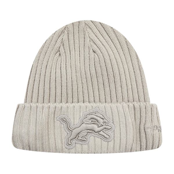 Pro Standard Knit Cap Detroit Lions Neutral Beanie - Taupe 197811717767