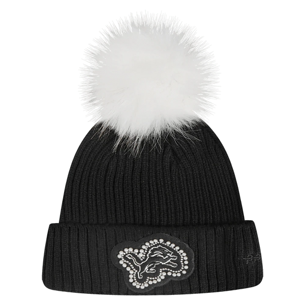 Pro Standard knit hat NFL Detroit Lions Pearls Women's Beanie 198530041140