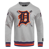 Pro Standard Sweatshirt MLB Detroit Tigers Mashup Men's Rib Crewneck - GREY
