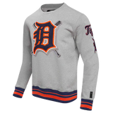 Pro Standard Sweatshirt MLB Detroit Tigers Mashup Men's Rib Crewneck - GREY