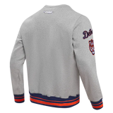 Pro Standard Sweatshirt MLB Detroit Tigers Mashup Men's Rib Crewneck - GREY