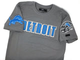 Detroit Lions Classic Chenille SJ T-Shirt - Grey