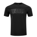 Pro Standard T-Shirt Detroit Piston's Triple Black Tee