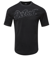 Pro Standard T-Shirt Detroit Tigers Triple Black Logo Pro Team SS Tee (Curved Cut)