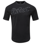 Pro Standard T-Shirt Detroit Tigers Triple Black Logo Pro Team SS Tee (Curved Cut)