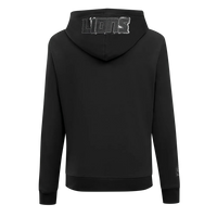 Pro Standard Women's NFL Detroit Lions Triple Black Women's FLC PO Hoodie