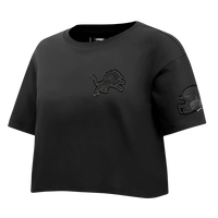 Pro Standard Women's NFL Detroit Lions Triple Black Women's Single Jersey Boxy Tee