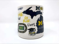 Michigan Wolverines Ceramic Mug