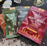 Rogue Jerky Co. FREE Counter Display Package: 16 of Each Beef Jerky Flavor!