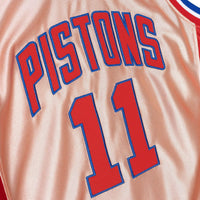 Womens 75th Anniversary Rose Gold Swingman Isiah Thomas Detroit Pistons 1982-83 Jersey