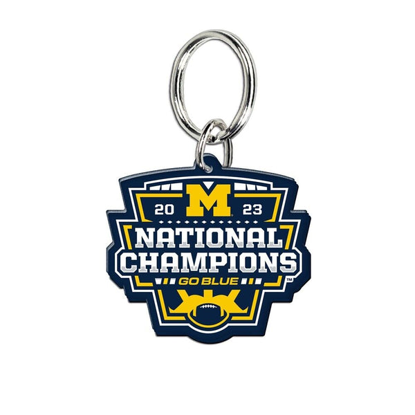 Michigan Wolverine 2023 National Championship Premium Acrylic Keychain