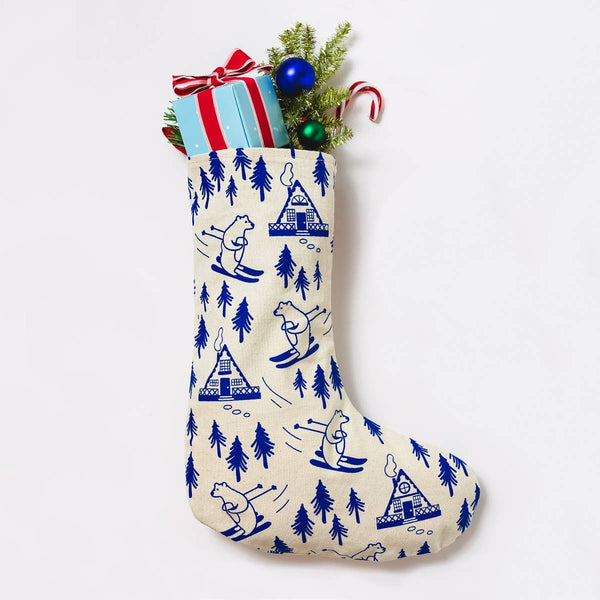 Seltzer Goods Skiing Bears Stocking