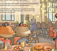 Sleeping Bear Press Book Lulu & Rocky in Detroit picture book 9781534110182
