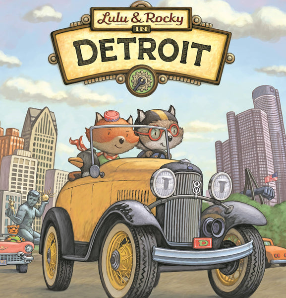 Sleeping Bear Press Book Lulu & Rocky in Detroit picture book 9781534110182