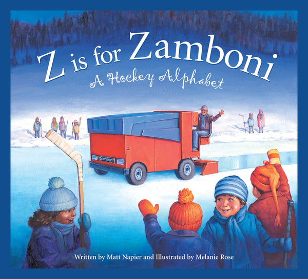 Sleeping Bear Press Z is for Zamboni: A Hockey Alphabet Picture Book
