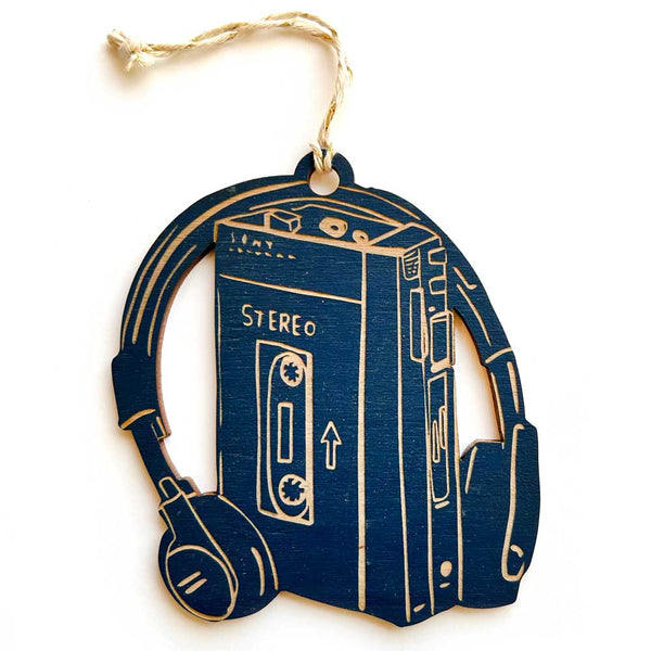 SnowMade Old School Walkman Ornament