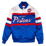 Detroit Pistons Special Script Satin Jacket