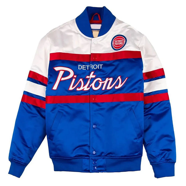 Detroit Pistons Special Script Satin Jacket