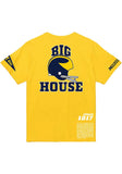 Mitchell & Ness Michigan Wolverines Yellow Origins Short Sleeve T-shirt
