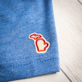 The Mitten State T-Shirt Faygo The One True Pop - Blue