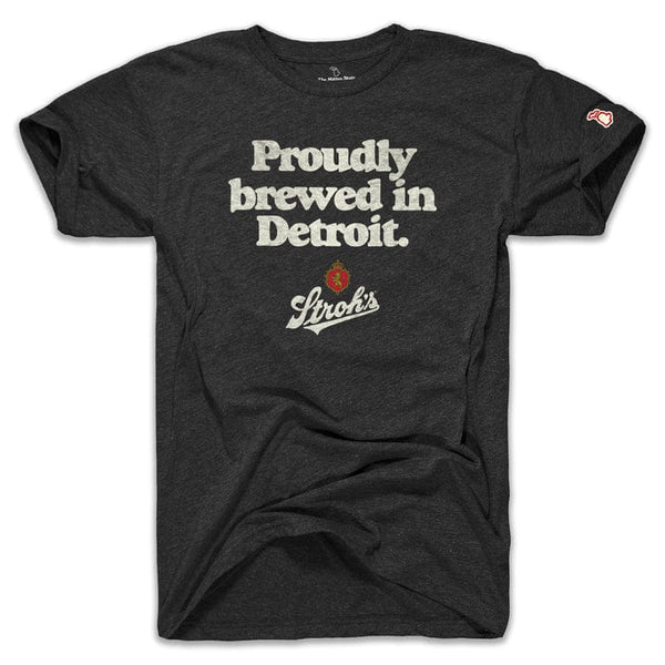 The Mitten State T-Shirt Stroh's Proudly Brewed in Detroit Unisex T-shirt