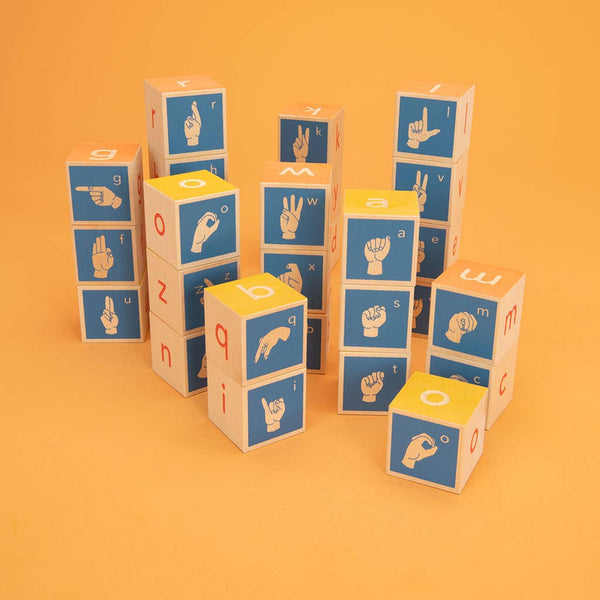 Uncle Goose Uncle Goose American Sign Language Blocks 794813300203